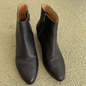 J.Crew leather ankle boots